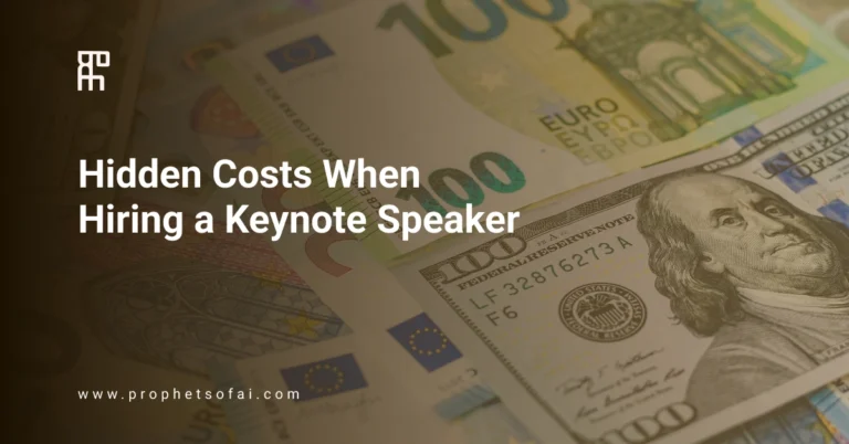 Hidden Costs When Hiring a Keynote Speaker