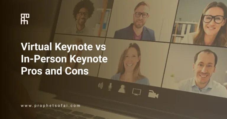 Virtual vs In-Person Keynote Speakers